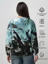 Женский свитшот / Толпа зомби