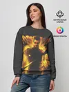 Женский свитшот / Jensen in fire