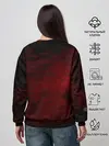 Женский свитшот / Птичка НЕРО Чёрный Клевер
