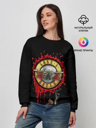 Женский свитшот / GUNS N ROSES