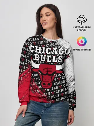 Женский свитшот / CHICAGO BULLS [6]