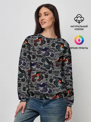 Женский свитшот / Джипы