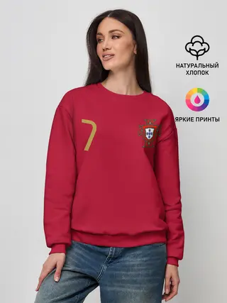 Женский свитшот / Ronaldo 7