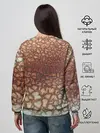Женский свитшот / Пустынные Трещины