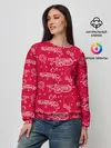 Женский свитшот / Gears pattern