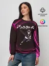 Женский свитшот / Чёрный клевер Аста с мечом