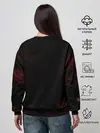 Женский свитшот / Чёрный клевер магия Юно