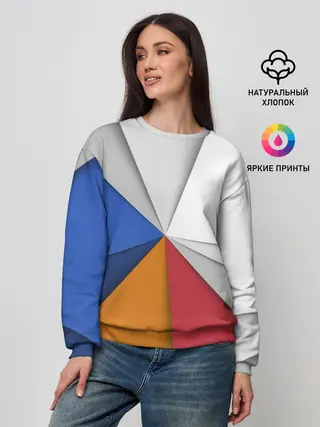 Женский свитшот / Трегоугольник