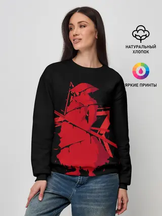 Женский свитшот / Самурай