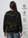 Женский свитшот / Чёрный клевер Черный Аста