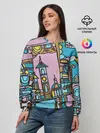 Женский свитшот / Римские каникулы
