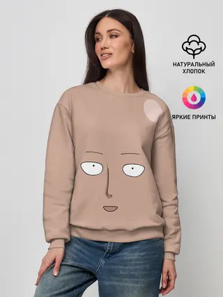 Женский свитшот / Сайтама One-Punch Man