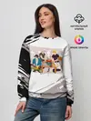 Женский свитшот / Обед на четверых. ВОЛЕЙБОЛ!!
