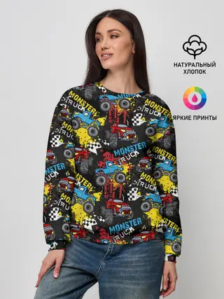 Женский свитшот / MONSTER TRUCK