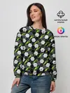 Женский свитшот / Текстура мяча
