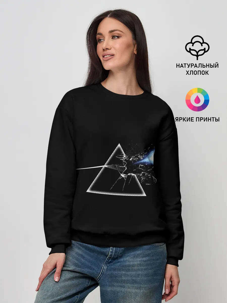 Женский свитшот / Pink floyd x Street Fighter