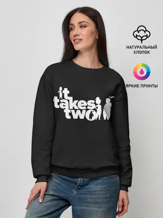 Женский свитшот / It Takes Two