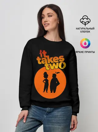 Женский свитшот / It Takes Two