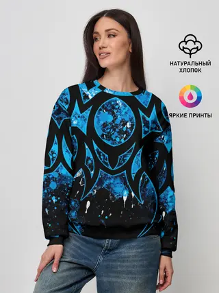 Женский свитшот / Абстракция