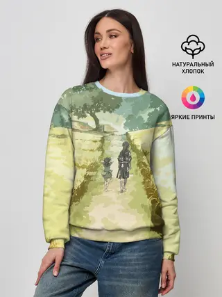 Женский свитшот / ХЯККИМАРУ И ДОРОРО