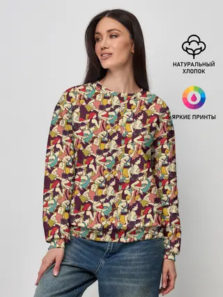 Женский свитшот / Марафон