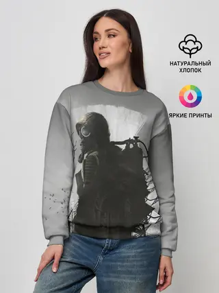 Женский свитшот / STALKER 2 Gray