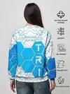 Женский свитшот / Плыви, Крути, Беги