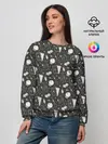 Женский свитшот / Мистический фон