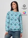 Женский свитшот / Пиратский фон