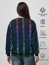 Женский свитшот / скрепки