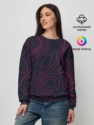 Женский свитшот / Магия узора