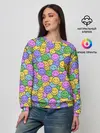 Женский свитшот / Смайлики