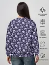 Женский свитшот / Черепа