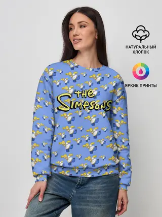 Женский свитшот / Gomers pattern