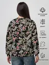 Женский свитшот / Кролик и Синичка