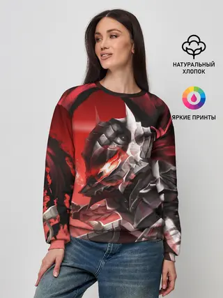 Женский свитшот / БЕРСЕРК с двух сторон