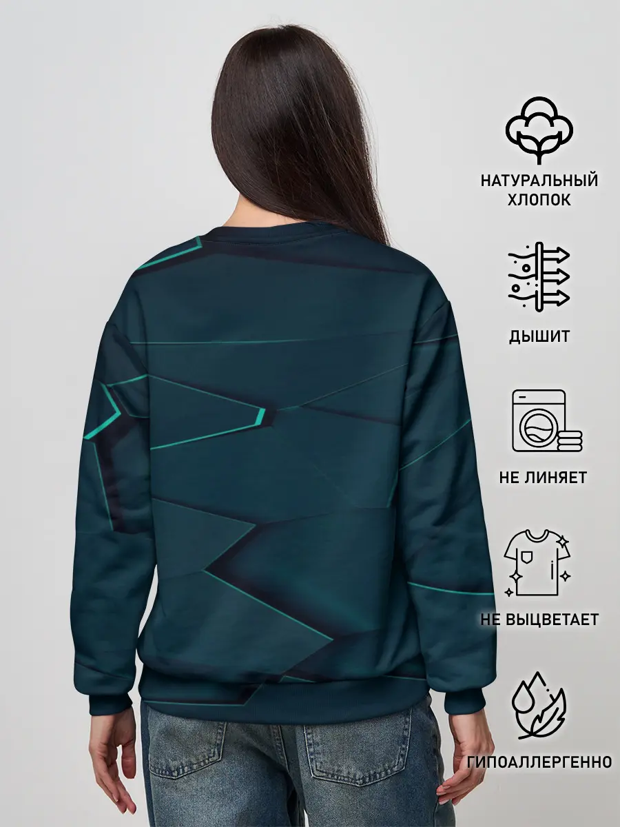Женский свитшот / GEOMETRY
