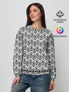 Женский свитшот / Берсерк много логотипов