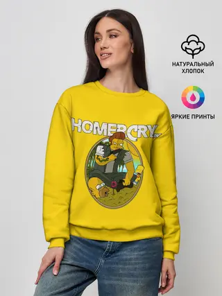 Женский свитшот / Homer Cry