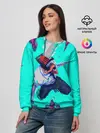 Женский свитшот / ЧЕЛОВЕК БЕНЗОПИЛА ДЕНДЖИ