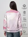 Женский свитшот / Цветы роспись акварелью