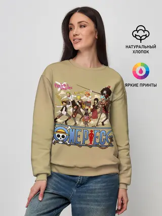 Женский свитшот / Пираты Соломенной Шляпы | One Piece