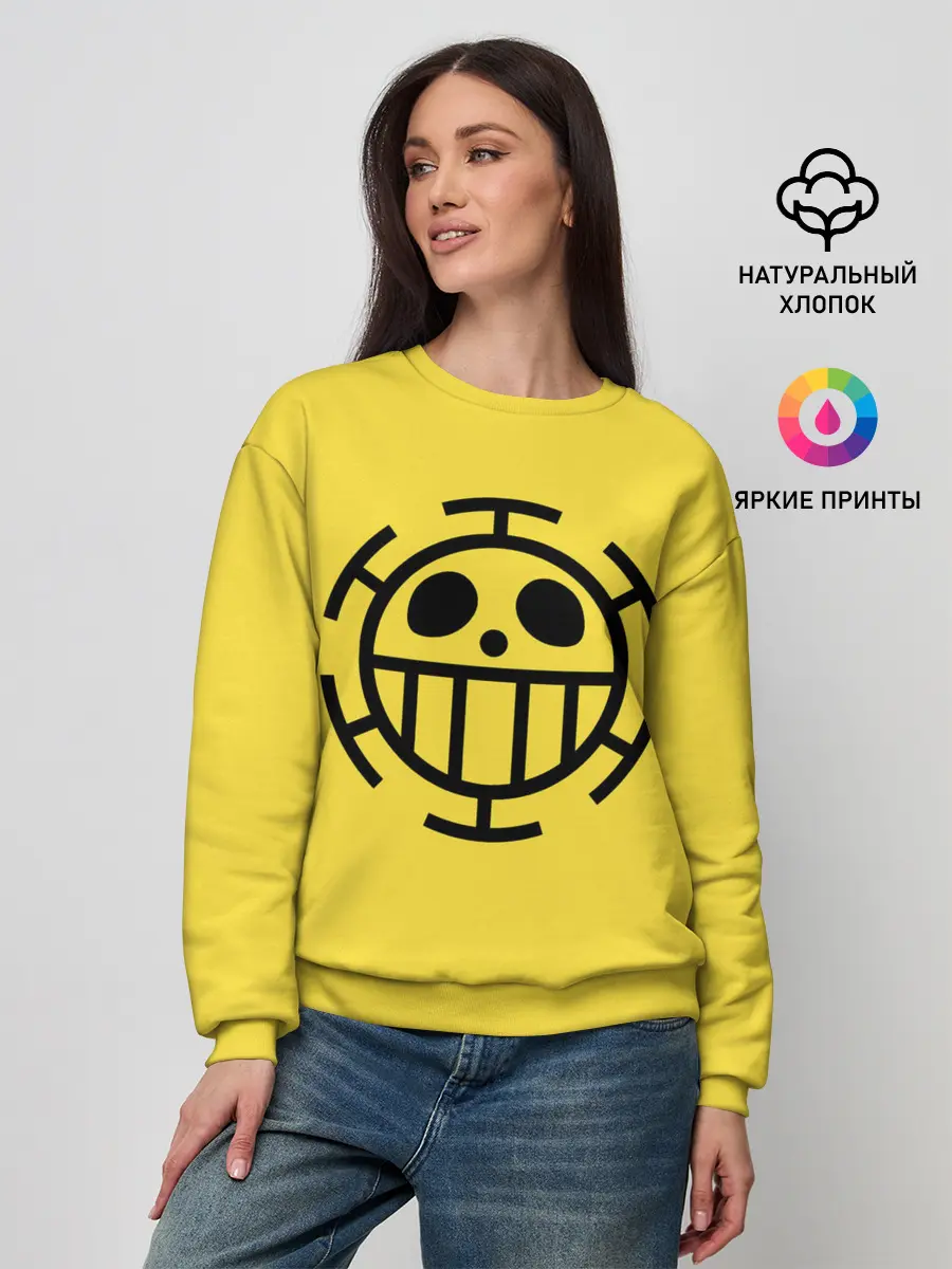 Женский свитшот / Как у Трафальгара Ло One Piece