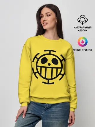 Женский свитшот / Как у Трафальгара Ло One Piece