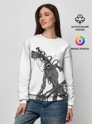 Женский свитшот / SIREN HEAD РИСУНОК