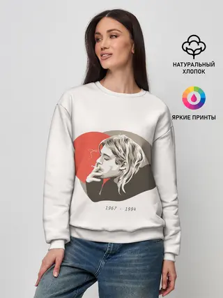 Женский свитшот / Арт Курт