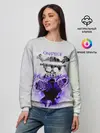 Женский свитшот / Пламенный резиновый Луффи | One Piece