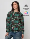 Женский свитшот / Чувак на спорте