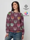Женский свитшот / Дикие кошки