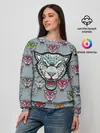 Женский свитшот / Леопард